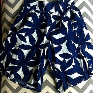 Coulotte Blue floral size 5T